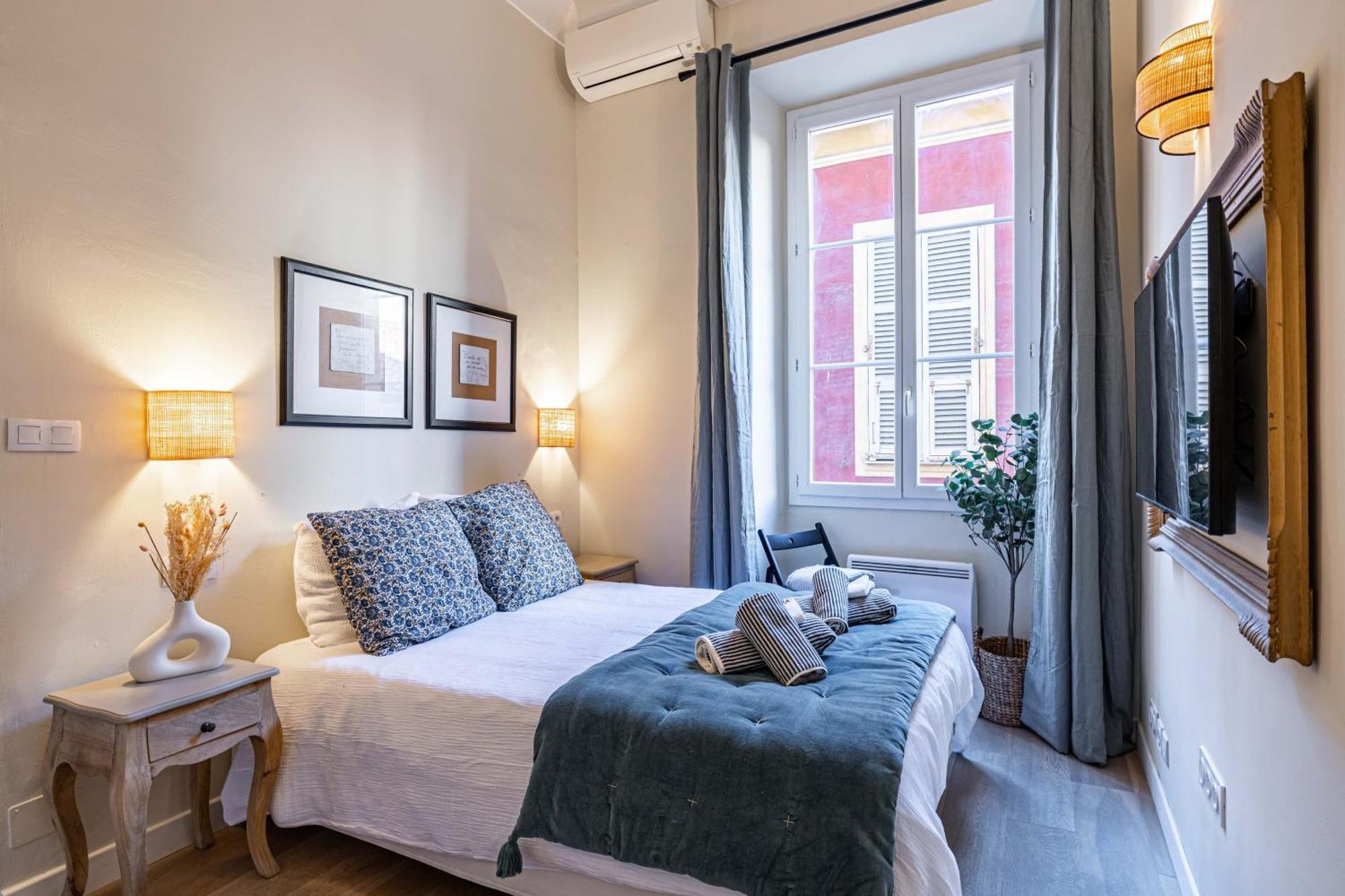 New!Chic Oasis Apt, Heart Of Nice, Family Friendly, Walking To The Beach! Ngoại thất bức ảnh
