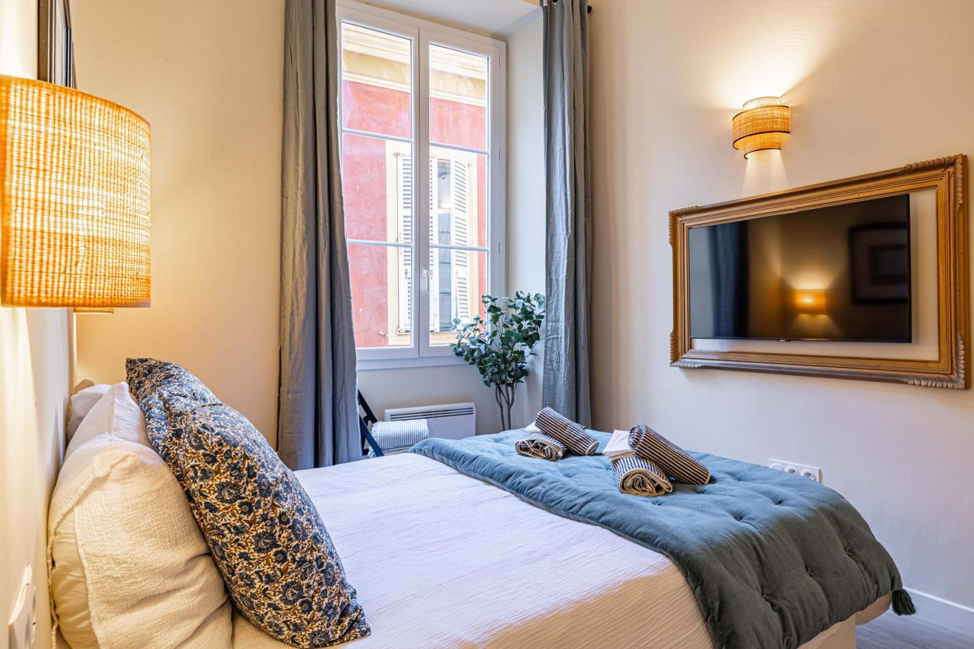 New!Chic Oasis Apt, Heart Of Nice, Family Friendly, Walking To The Beach! Ngoại thất bức ảnh
